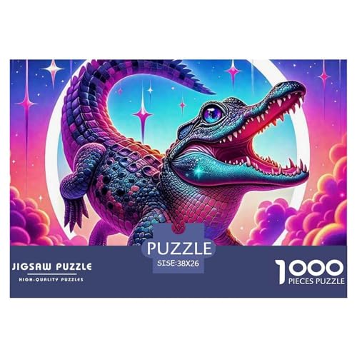 Cocodrilo 1000 Teilen Puzzle Für Erwachsene Und Kinder Ab 12 Jahren Herausforderndes Geschicklichkeitsspiel Für Die Ganze Familie Familienspiel Geschenk Für Liebhaber Oder Freunde 38x26cm/1000pcs Cocodrilo 1000 Teilen Puzzle Für Erwachsene Und Kinder Ab 12 Jahren Herausforderndes Geschicklichkeitsspiel Für Die Ganze Familie Familienspiel Geschenk Für Liebhaber Oder Freunde 38x26cm/1000pcs von GKWEQPQWK
