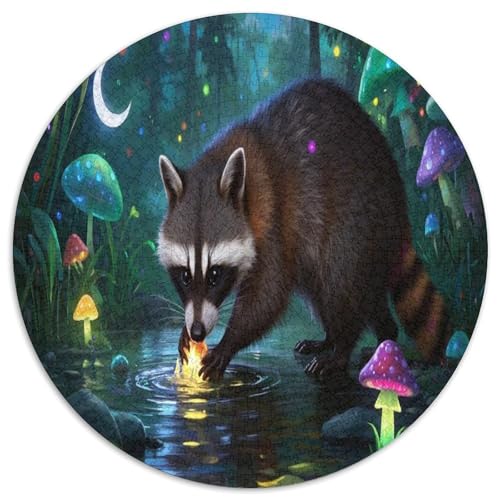 Coon 1000 Teile Circular Puzzles Erwachsene Und Kinder, Schwieriges Großes Pädagogisches Verringerter Druck Stressfreisetzung Spielzeug Geschenke Für Mama, 1000pcs (67.5x67.5cm) von GKWEQPQWK