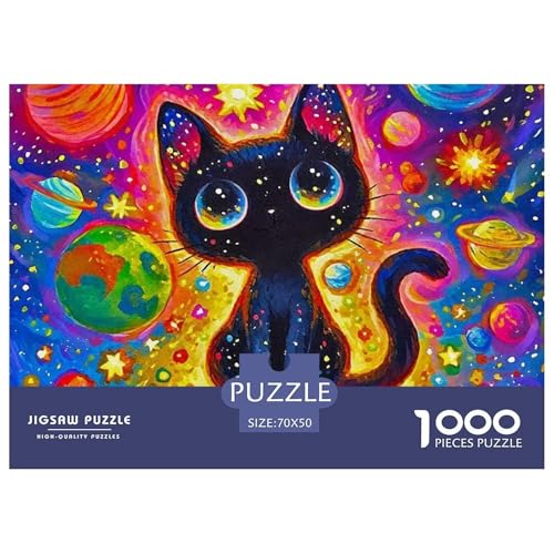 Cute Katze 1000 Teilen Puzzle Für Erwachsene Und Kinder Ab 12 Jahren Herausforderndes Premium Quality Familienspiel Geschenk Für Liebhaber Oder Freunde 70x50cm/1000pcs Cute Katze 1000 Teilen Puzzle Für Erwachsene Und Kinder Ab 12 Jahren Herausforderndes Premium Quality Familienspiel Geschenk Für Liebhaber Oder Freunde 70x50cm/1000pcs von GKWEQPQWK
