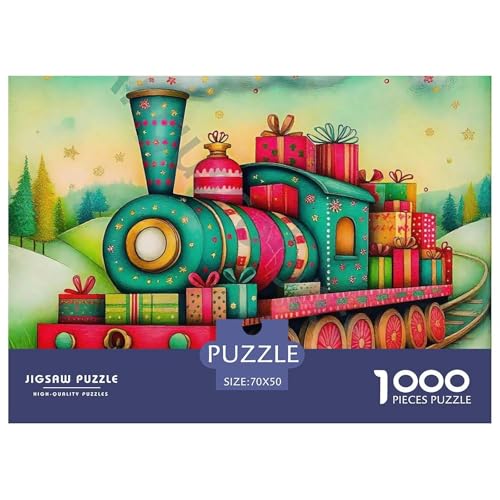 Dampfzug 1000 Teile Puzzle Für Erwachsene Und Kinder Ab 12 Jahren Herausforderndes Geschicklichkeitsspiel Für Die Ganze Familie Familienspiel Geschenk Für Liebhaber Oder Freunde 70x50cm/1000pcs Dampfzug 1000 Teile Puzzle Für Erwachsene Und Kinder Ab 12 Jahren Herausforderndes Geschicklichkeitsspiel Für Die Ganze Familie Familienspiel Geschenk Für Liebhaber Oder Freunde 70x50cm/1000pcs von GKWEQPQWK
