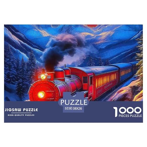 Dampfzug 1000 Teilen Puzzle Für Erwachsene Und Kinder Ab 12 Jahren Herausforderndes Geschicklichkeitsspiel Für Die Ganze Familie Familienspiel Geschenk Für Liebhaber Oder Freunde 38x26cm/1000pcs Dampfzug 1000 Teilen Puzzle Für Erwachsene Und Kinder Ab 12 Jahren Herausforderndes Geschicklichkeitsspiel Für Die Ganze Familie Familienspiel Geschenk Für Liebhaber Oder Freunde 38x26cm/1000pcs von GKWEQPQWK