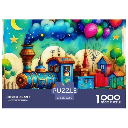 Dampfzug 1000 Teilen Puzzle Für Erwachsene Und Kinder Ab 12 Jahren Herausforderndes Geschicklichkeitsspiel Für Die Ganze Familie Familienspiel Geschenk Für Liebhaber Oder Freunde 70x50cm/1000pcs Dampfzug 1000 Teilen Puzzle Für Erwachsene Und Kinder Ab 12 Jahren Herausforderndes Geschicklichkeitsspiel Für Die Ganze Familie Familienspiel Geschenk Für Liebhaber Oder Freunde 70x50cm/1000pcs von GKWEQPQWK