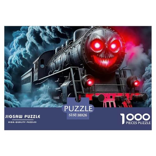 Dampfzug 1000 Teilen Puzzle Für Erwachsene Und Kinder Ab 12 Jahren Kreative Unterhaltung Spaß Klassisches Geschicklichkeitsspiel Für Die Ganze Familie Perfekt Für Spieleabende Geschenk Für Liebhab von GKWEQPQWK