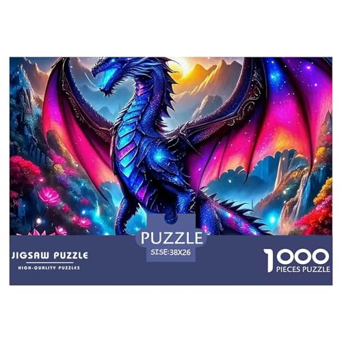 Drachen 1000 Teile Puzzle Für Erwachsene Und Kinder Ab 12 Jahren Herausforderndes Geschicklichkeitsspiel Für Die Ganze Familie Familienspiel Geschenk Für Liebhaber Oder Freunde 38x26cm/1000pcs Drachen 1000 Teile Puzzle Für Erwachsene Und Kinder Ab 12 Jahren Herausforderndes Geschicklichkeitsspiel Für Die Ganze Familie Familienspiel Geschenk Für Liebhaber Oder Freunde 38x26cm/1000pcs von GKWEQPQWK