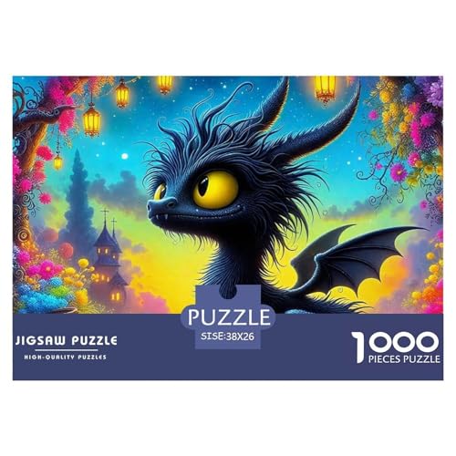 Drachen 1000 Teile Puzzle Für Erwachsene Und Kinder Ab 12 Jahren Herausforderndes Geschicklichkeitsspiel Für Die Ganze Familie Perfekt Für Spieleabende Geschenk Für Liebhaber Oder Freunde 38x26cm/1000 Drachen 1000 Teile Puzzle Für Erwachsene Und Kinder Ab 12 Jahren Herausforderndes Geschicklichkeitsspiel Für Die Ganze Familie Perfekt Für Spieleabende Geschenk Für Liebhaber Oder Freunde 38x26cm/1000 von GKWEQPQWK