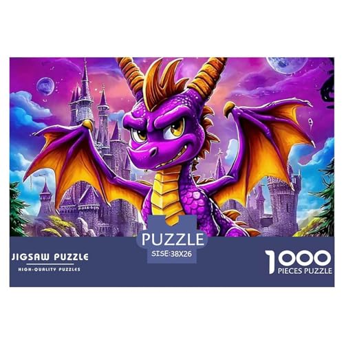 Drachen 1000 Teile Puzzle Für Erwachsene Und Kinder Herausforderndes Geschicklichkeitsspiel Für Die Ganze Familie Familienspiel Geschenk Für Liebhaber Oder Freunde 38x26cm/1000pcs Drachen 1000 Teile Puzzle Für Erwachsene Und Kinder Herausforderndes Geschicklichkeitsspiel Für Die Ganze Familie Familienspiel Geschenk Für Liebhaber Oder Freunde 38x26cm/1000pcs von GKWEQPQWK