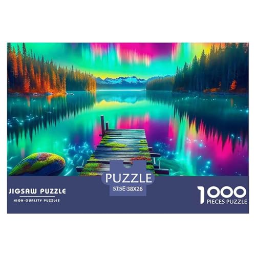 Dschungel 1000 Teilen Puzzle Für Erwachsene Und Kinder Kreative Unterhaltung Spaß Klassisches Premium Quality Familienspiel Geschenk Für Liebhaber Oder Freunde 38x26cm/1000pcs von GKWEQPQWK