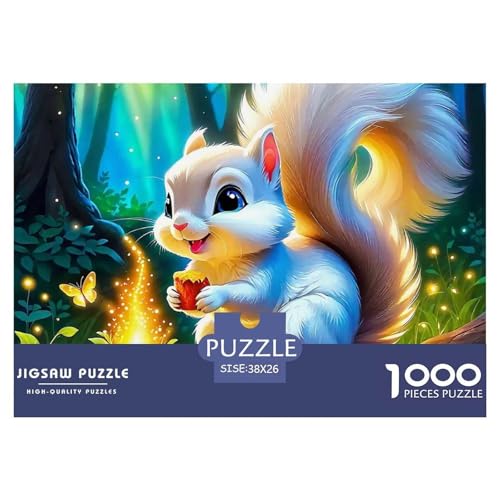Eichhörnchen 1000 Teile Puzzle Für Erwachsene Und Kinder Ab 12 Jahren Kreative Unterhaltung Spaß Klassisches Premium Quality Familienspiel Geschenk Für Liebhaber Oder Freunde 38x26cm/1000pcs Eichhörnchen 1000 Teile Puzzle Für Erwachsene Und Kinder Ab 12 Jahren Kreative Unterhaltung Spaß Klassisches Premium Quality Familienspiel Geschenk Für Liebhaber Oder Freunde 38x26cm/1000pcs von GKWEQPQWK