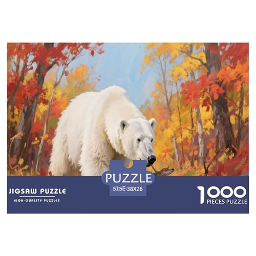 Eisbär 1000 Teilen Puzzle Für Erwachsene Und Kinder Ab 12 Jahren Kreative Unterhaltung Spaß Klassisches Geschicklichkeitsspiel Für Die Ganze Familie Perfekt Für Spieleabende Geschenk Für Liebhabe Eisbär 1000 Teilen Puzzle Für Erwachsene Und Kinder Ab 12 Jahren Kreative Unterhaltung Spaß Klassisches Geschicklichkeitsspiel Für Die Ganze Familie Perfekt Für Spieleabende Geschenk Für Liebhabe von GKWEQPQWK