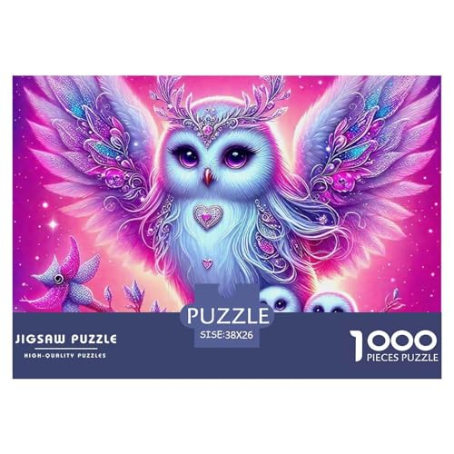 Eule 1000 Teilen Puzzle Für Erwachsene Und Kinder Ab 12 Jahren Herausforderndes Geschicklichkeitsspiel Für Die Ganze Familie Familienspiel Geschenk Für Liebhaber Oder Freunde 38x26cm/1000pcs Eule 1000 Teilen Puzzle Für Erwachsene Und Kinder Ab 12 Jahren Herausforderndes Geschicklichkeitsspiel Für Die Ganze Familie Familienspiel Geschenk Für Liebhaber Oder Freunde 38x26cm/1000pcs von GKWEQPQWK
