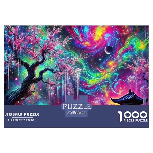 Fantasie Nacht Szene 1000 Teilen Puzzle Für Erwachsene Und Kinder Ab 12 Jahren Herausforderndes Premium Quality Familienspiel Geschenk Für Liebhaber Oder Freunde 38x26cm/1000pcs Fantasie Nacht Szene 1000 Teilen Puzzle Für Erwachsene Und Kinder Ab 12 Jahren Herausforderndes Premium Quality Familienspiel Geschenk Für Liebhaber Oder Freunde 38x26cm/1000pcs von GKWEQPQWK