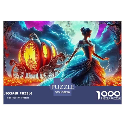 Fantasie Nacht Szene 1000 Teilen Puzzle Für Erwachsene Und Kinder Herausforderndes Geschicklichkeitsspiel Für Die Ganze Familie Perfekt Für Spieleabende Geschenk Für Liebhaber Oder Freunde 38x26cm/100 von GKWEQPQWK