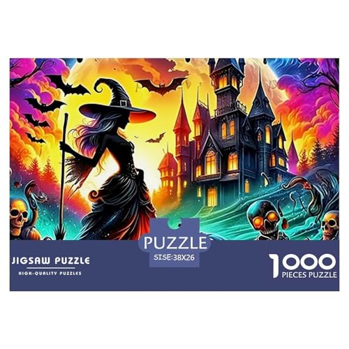 Fantasie Nacht Szene 1000 Teilen Puzzle Für Erwachsene Und Kinder Herausforderndes Geschicklichkeitsspiel Für Die Ganze Familie Perfekt Für Spieleabende Geschenk Für Liebhaber Oder Freunde 38x26cm/100 von GKWEQPQWK