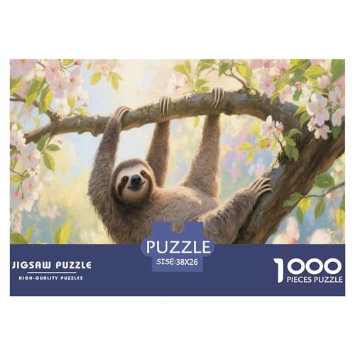 Faulheit 1000 Teilen Puzzle Für Erwachsene Und Kinder Kreative Unterhaltung Spaß Klassisches Premium Quality Perfekt Für Spieleabende Geschenk Für Liebhaber Oder Freunde 38x26cm/1000pcs von GKWEQPQWK