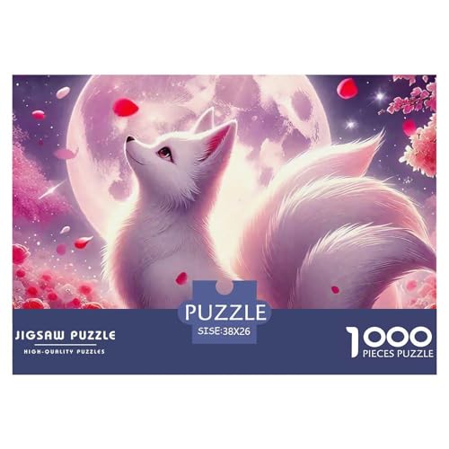 Fox 1000 Teile Puzzle Für Erwachsene Und Kinder Ab 12 Jahren Kreative Unterhaltung Spaß Klassisches Geschicklichkeitsspiel Für Die Ganze Familie Perfekt Für Spieleabende Geschenk Für Liebhaber Oder F von GKWEQPQWK