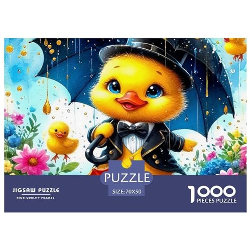 Gelbe Ente 1000 Teile Puzzle Für Erwachsene Und Kinder Ab 12 Jahren Herausforderndes Geschicklichkeitsspiel Für Die Ganze Familie Perfekt Für Spieleabende Geschenk Für Liebhaber Oder Freunde 70x50cm von GKWEQPQWK