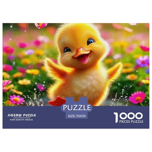 Gelbe Ente 1000 Teilen Puzzle Für Erwachsene Und Kinder Ab 12 Jahren Herausforderndes Premium Quality Familienspiel Geschenk Für Liebhaber Oder Freunde 70x50cm/1000pcs Gelbe Ente 1000 Teilen Puzzle Für Erwachsene Und Kinder Ab 12 Jahren Herausforderndes Premium Quality Familienspiel Geschenk Für Liebhaber Oder Freunde 70x50cm/1000pcs von GKWEQPQWK