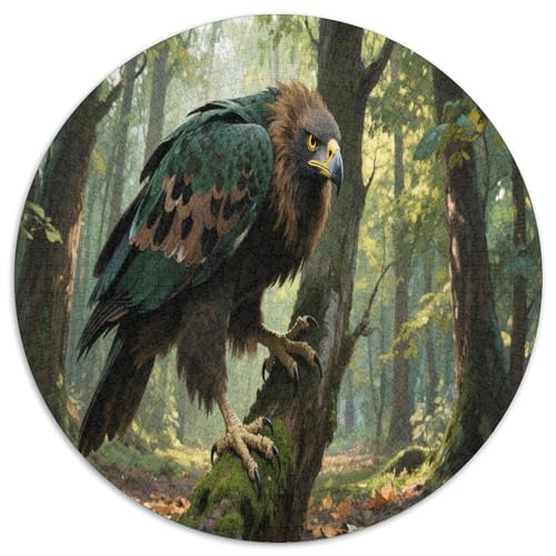 Griffon 1000 Teile Circular Puzzles Stressabbau-Spielzeugfür Erwachsene Kinder - Schwer, Verringerter Druck Karton - Familienpuzzle Geschenke Für Mama, 1000pcs (67.5x67.5cm) von GKWEQPQWK