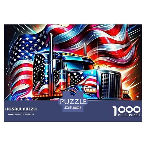 Großer LKW 1000 Teile Puzzle Für Erwachsene Und Kinder Ab 12 Jahren Herausforderndes Geschicklichkeitsspiel Für Die Ganze Familie Familienspiel Geschenk Für Liebhaber Oder Freunde 38x26cm/1000pcs Großer LKW 1000 Teile Puzzle Für Erwachsene Und Kinder Ab 12 Jahren Herausforderndes Geschicklichkeitsspiel Für Die Ganze Familie Familienspiel Geschenk Für Liebhaber Oder Freunde 38x26cm/1000pcs von GKWEQPQWK
