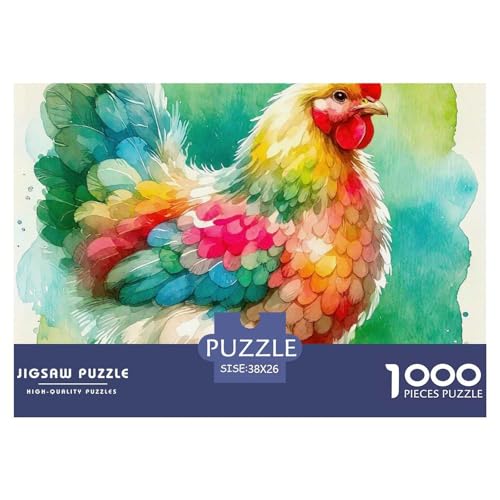 Hahn 1000 Teilen Puzzle Für Erwachsene Und Kinder Ab 12 Jahren Herausforderndes Geschicklichkeitsspiel Für Die Ganze Familie Familienspiel Geschenk Für Liebhaber Oder Freunde 38x26cm/1000pcs Hahn 1000 Teilen Puzzle Für Erwachsene Und Kinder Ab 12 Jahren Herausforderndes Geschicklichkeitsspiel Für Die Ganze Familie Familienspiel Geschenk Für Liebhaber Oder Freunde 38x26cm/1000pcs von GKWEQPQWK