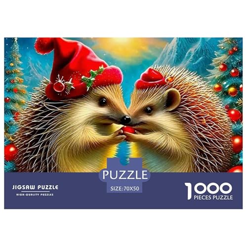 Hedgehog 1000 Teilen Puzzle Für Erwachsene Und Kinder Ab 12 Jahren Herausforderndes Geschicklichkeitsspiel Für Die Ganze Familie Familienspiel Geschenk Für Liebhaber Oder Freunde 70x50cm/1000pcs Hedgehog 1000 Teilen Puzzle Für Erwachsene Und Kinder Ab 12 Jahren Herausforderndes Geschicklichkeitsspiel Für Die Ganze Familie Familienspiel Geschenk Für Liebhaber Oder Freunde 70x50cm/1000pcs von GKWEQPQWK