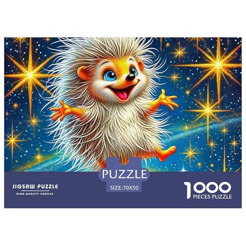 Hedgehog 1000 Teilen Puzzle Für Erwachsene Und Kinder Ab 12 Jahren Herausforderndes Geschicklichkeitsspiel Für Die Ganze Familie Familienspiel Geschenk Für Liebhaber Oder Freunde 70x50cm/1000pcs Hedgehog 1000 Teilen Puzzle Für Erwachsene Und Kinder Ab 12 Jahren Herausforderndes Geschicklichkeitsspiel Für Die Ganze Familie Familienspiel Geschenk Für Liebhaber Oder Freunde 70x50cm/1000pcs von GKWEQPQWK