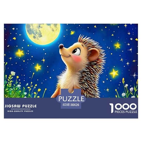 Hedgehog 1000 Teilen Puzzle Für Erwachsene Und Kinder Ab 12 Jahren Herausforderndes Geschicklichkeitsspiel Für Die Ganze Familie Perfekt Für Spieleabende Geschenk Für Liebhaber Oder Freunde 38x26cm/1 Hedgehog 1000 Teilen Puzzle Für Erwachsene Und Kinder Ab 12 Jahren Herausforderndes Geschicklichkeitsspiel Für Die Ganze Familie Perfekt Für Spieleabende Geschenk Für Liebhaber Oder Freunde 38x26cm/1 von GKWEQPQWK