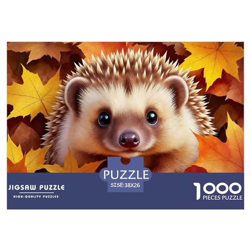Hedgehog 1000 Teilen Puzzle Für Erwachsene Und Kinder Ab 12 Jahren Herausforderndes Premium Quality Perfekt Für Spieleabende Geschenk Für Liebhaber Oder Freunde 38x26cm/1000pcs Hedgehog 1000 Teilen Puzzle Für Erwachsene Und Kinder Ab 12 Jahren Herausforderndes Premium Quality Perfekt Für Spieleabende Geschenk Für Liebhaber Oder Freunde 38x26cm/1000pcs von GKWEQPQWK