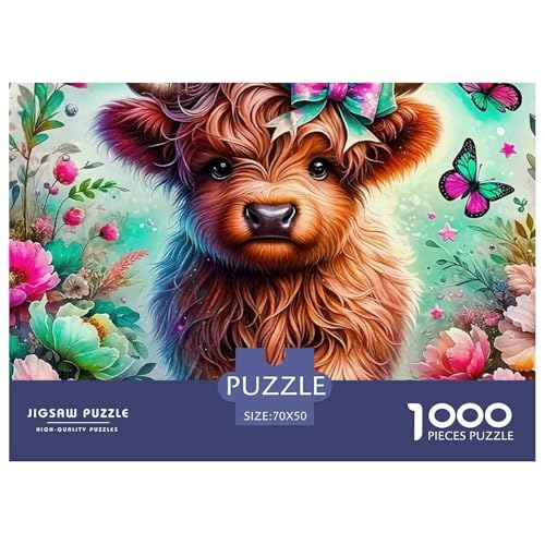 Highland Katzetle 1000 Teile Puzzle Für Erwachsene Und Kinder Ab 12 Jahren Herausforderndes Premium Quality Perfekt Für Spieleabende Geschenk Für Liebhaber Oder Freunde 70x50cm/1000pcs Highland Katzetle 1000 Teile Puzzle Für Erwachsene Und Kinder Ab 12 Jahren Herausforderndes Premium Quality Perfekt Für Spieleabende Geschenk Für Liebhaber Oder Freunde 70x50cm/1000pcs von GKWEQPQWK