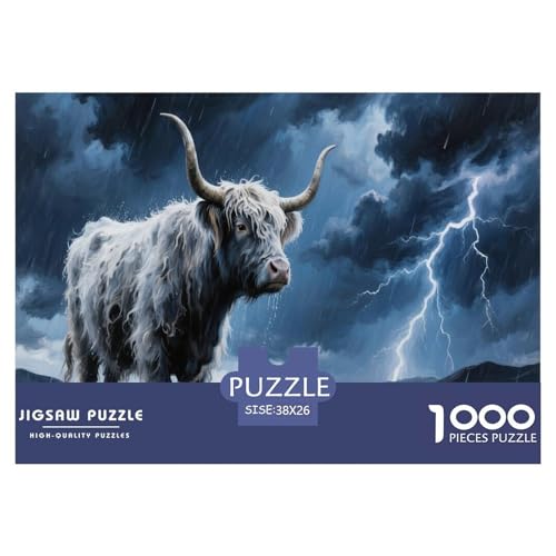 Highland Rinder 1000 Teile Puzzle Für Erwachsene Und Kinder Herausforderndes Geschicklichkeitsspiel Für Die Ganze Familie Familienspiel Geschenk Für Liebhaber Oder Freunde 38x26cm/1000pcs Highland Rinder 1000 Teile Puzzle Für Erwachsene Und Kinder Herausforderndes Geschicklichkeitsspiel Für Die Ganze Familie Familienspiel Geschenk Für Liebhaber Oder Freunde 38x26cm/1000pcs von GKWEQPQWK