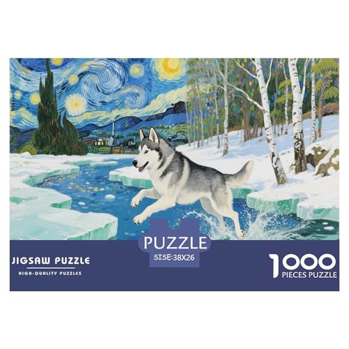 Husky 1000 Teilen Puzzle Für Erwachsene Und Kinder Ab 12 Jahren Kreative Unterhaltung Spaß Klassisches Geschicklichkeitsspiel Für Die Ganze Familie Perfekt Für Spieleabende Geschenk Für Liebhaber Ode Husky 1000 Teilen Puzzle Für Erwachsene Und Kinder Ab 12 Jahren Kreative Unterhaltung Spaß Klassisches Geschicklichkeitsspiel Für Die Ganze Familie Perfekt Für Spieleabende Geschenk Für Liebhaber Ode von GKWEQPQWK