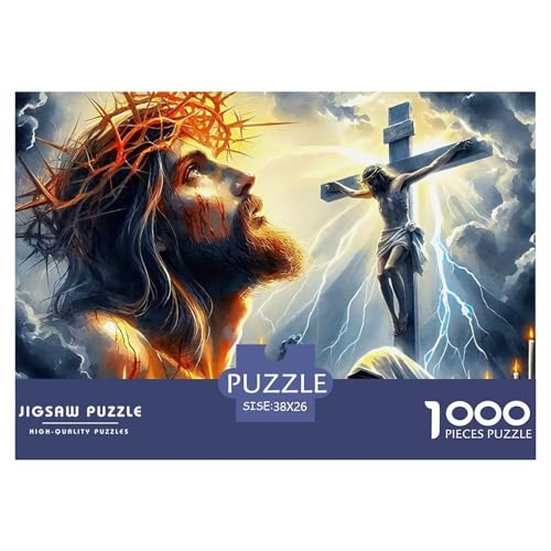Jesus - Religion 1000 Teile Puzzle Für Erwachsene Und Kinder Ab 12 Jahren Herausforderndes Geschicklichkeitsspiel Für Die Ganze Familie Perfekt Für Spieleabende Geschenk Für Liebhaber Oder Freunde 38 Jesus - Religion 1000 Teile Puzzle Für Erwachsene Und Kinder Ab 12 Jahren Herausforderndes Geschicklichkeitsspiel Für Die Ganze Familie Perfekt Für Spieleabende Geschenk Für Liebhaber Oder Freunde 38 von GKWEQPQWK