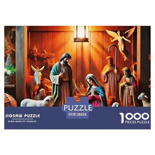 Jesus - Religion 1000 Teile Puzzle Für Erwachsene Und Kinder Ab 12 Jahren Herausforderndes Premium Quality Familienspiel Geschenk Für Liebhaber Oder Freunde 38x26cm/1000pcs Jesus - Religion 1000 Teile Puzzle Für Erwachsene Und Kinder Ab 12 Jahren Herausforderndes Premium Quality Familienspiel Geschenk Für Liebhaber Oder Freunde 38x26cm/1000pcs von GKWEQPQWK