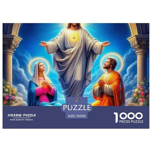 Jesus - Religion 1000 Teilen Puzzle Für Erwachsene Und Kinder Ab 12 Jahren Herausforderndes Geschicklichkeitsspiel Für Die Ganze Familie Perfekt Für Spieleabende Geschenk Für Liebhaber Oder Freunde 7 Jesus - Religion 1000 Teilen Puzzle Für Erwachsene Und Kinder Ab 12 Jahren Herausforderndes Geschicklichkeitsspiel Für Die Ganze Familie Perfekt Für Spieleabende Geschenk Für Liebhaber Oder Freunde 7 von GKWEQPQWK