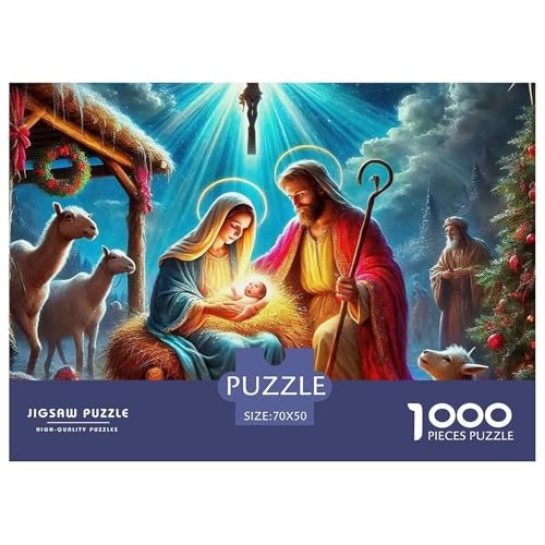 Jesus - Religion 1000 Teilen Puzzle Für Erwachsene Und Kinder Ab 12 Jahren Herausforderndes Geschicklichkeitsspiel Für Die Ganze Familie Perfekt Für Spieleabende Geschenk Für Liebhaber Oder Freunde 7 von GKWEQPQWK