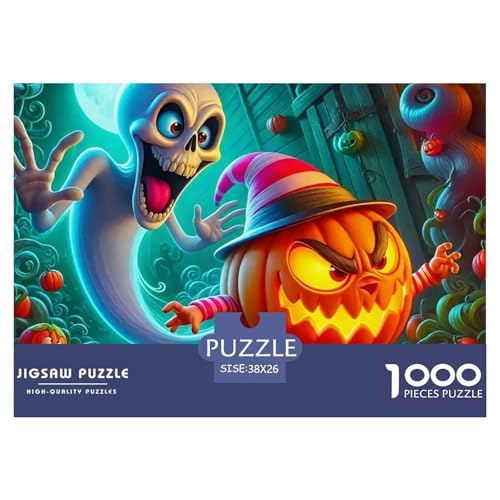 Jumbie Kürbisse 1000 Teilen Puzzle Für Erwachsene Und Kinder Kreative Unterhaltung Spaß Klassisches Geschicklichkeitsspiel Für Die Ganze Familie Familienspiel Geschenk Für Liebhaber Oder Freunde 38x2 von GKWEQPQWK