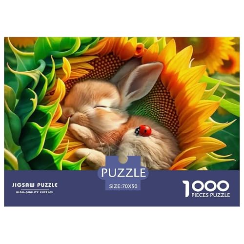 Kaninchen 1000 Teile Puzzle Für Erwachsene Und Kinder Ab 12 Jahren Herausforderndes Geschicklichkeitsspiel Für Die Ganze Familie Familienspiel Geschenk Für Liebhaber Oder Freunde 70x50cm/1000pcs Kaninchen 1000 Teile Puzzle Für Erwachsene Und Kinder Ab 12 Jahren Herausforderndes Geschicklichkeitsspiel Für Die Ganze Familie Familienspiel Geschenk Für Liebhaber Oder Freunde 70x50cm/1000pcs von GKWEQPQWK