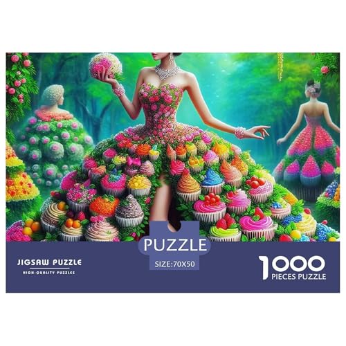 Kleid Schönheit 1000 Teilen Puzzle Für Erwachsene Und Kinder Kreative Unterhaltung Spaß Klassisches Premium Quality Familienspiel Geschenk Für Liebhaber Oder Freunde 70x50cm/1000pcs von GKWEQPQWK