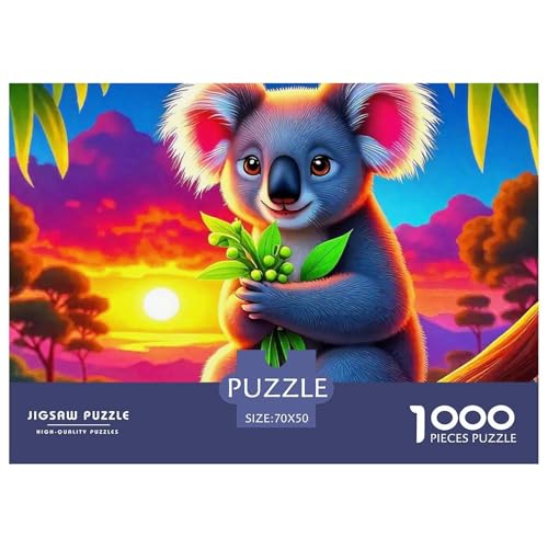 Koala 1000 Teile Puzzle Für Erwachsene Und Kinder Ab 12 Jahren Kreative Unterhaltung Spaß Klassisches Geschicklichkeitsspiel Für Die Ganze Familie Familienspiel Geschenk Für Liebhaber Oder Freunde 70 von GKWEQPQWK
