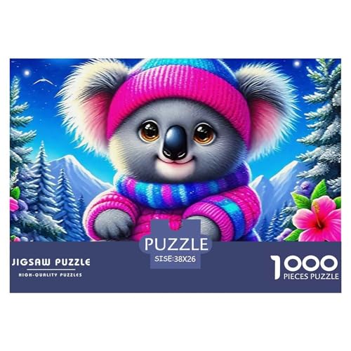 Koala 1000 Teilen Puzzle Für Erwachsene Und Kinder Ab 12 Jahren Herausforderndes Geschicklichkeitsspiel Für Die Ganze Familie Familienspiel Geschenk Für Liebhaber Oder Freunde 38x26cm/1000pcs Koala 1000 Teilen Puzzle Für Erwachsene Und Kinder Ab 12 Jahren Herausforderndes Geschicklichkeitsspiel Für Die Ganze Familie Familienspiel Geschenk Für Liebhaber Oder Freunde 38x26cm/1000pcs von GKWEQPQWK
