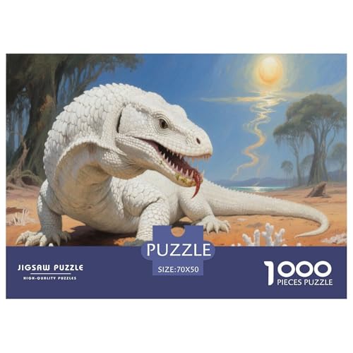 Komodo Drache 1000 Teile Puzzle Für Erwachsene Und Kinder Ab 12 Jahren Kreative Unterhaltung Spaß Klassisches Premium Quality Familienspiel Geschenk Für Liebhaber Oder Freunde 70x50cm/1000pcs Komodo Drache 1000 Teile Puzzle Für Erwachsene Und Kinder Ab 12 Jahren Kreative Unterhaltung Spaß Klassisches Premium Quality Familienspiel Geschenk Für Liebhaber Oder Freunde 70x50cm/1000pcs von GKWEQPQWK