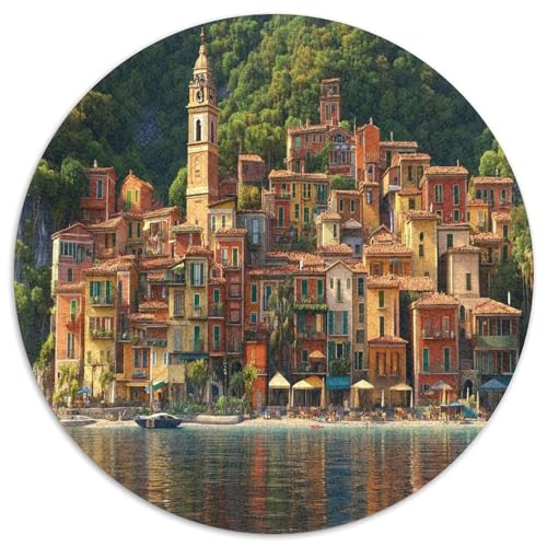 Komosee 1000 Teile Circular Puzzles Für Erwachsene Kinder Schwieriges Unmögliches Für Karton - Familien- Geschenke Für Mama, 1000pcs (67.5x67.5cm) von GKWEQPQWK