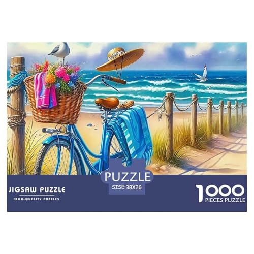 Küstenlandschaft 1000 Teile Puzzle Für Erwachsene Und Kinder Ab 12 Jahren Herausforderndes Premium Quality Familienspiel Geschenk Für Liebhaber Oder Freunde 38x26cm/1000pcs von GKWEQPQWK