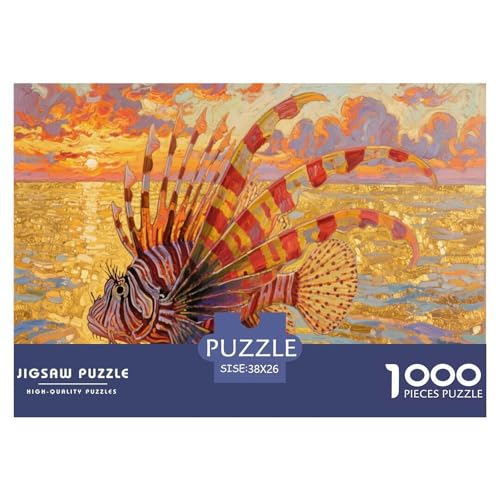 LöwenFish 1000 Teilen Puzzle Für Erwachsene Und Kinder Ab 12 Jahren Herausforderndes Geschicklichkeitsspiel Für Die Ganze Familie Perfekt Für Spieleabende Geschenk Für Liebhaber Oder Freunde 38x26cm/1 LöwenFish 1000 Teilen Puzzle Für Erwachsene Und Kinder Ab 12 Jahren Herausforderndes Geschicklichkeitsspiel Für Die Ganze Familie Perfekt Für Spieleabende Geschenk Für Liebhaber Oder Freunde 38x26cm/1 von GKWEQPQWK