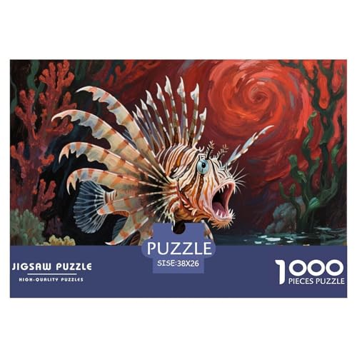 LöwenFish 1000 Teilen Puzzle Für Erwachsene Und Kinder Kreative Unterhaltung Spaß Klassisches Geschicklichkeitsspiel Für Die Ganze Familie Perfekt Für Spieleabende Geschenk Für Liebhaber Oder Freunde LöwenFish 1000 Teilen Puzzle Für Erwachsene Und Kinder Kreative Unterhaltung Spaß Klassisches Geschicklichkeitsspiel Für Die Ganze Familie Perfekt Für Spieleabende Geschenk Für Liebhaber Oder Freunde von GKWEQPQWK