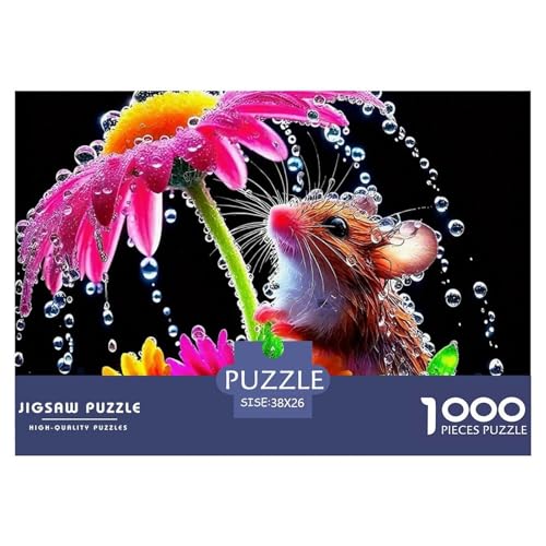Maus 1000 Teilen Puzzle Für Erwachsene Und Kinder Ab 12 Jahren Herausforderndes Geschicklichkeitsspiel Für Die Ganze Familie Familienspiel Geschenk Für Liebhaber Oder Freunde 38x26cm/1000pcs Maus 1000 Teilen Puzzle Für Erwachsene Und Kinder Ab 12 Jahren Herausforderndes Geschicklichkeitsspiel Für Die Ganze Familie Familienspiel Geschenk Für Liebhaber Oder Freunde 38x26cm/1000pcs von GKWEQPQWK