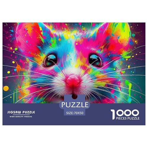 Maus 1000 Teilen Puzzle Für Erwachsene Und Kinder Ab 12 Jahren Herausforderndes Premium Quality Familienspiel Geschenk Für Liebhaber Oder Freunde 70x50cm/1000pcs Maus 1000 Teilen Puzzle Für Erwachsene Und Kinder Ab 12 Jahren Herausforderndes Premium Quality Familienspiel Geschenk Für Liebhaber Oder Freunde 70x50cm/1000pcs von GKWEQPQWK