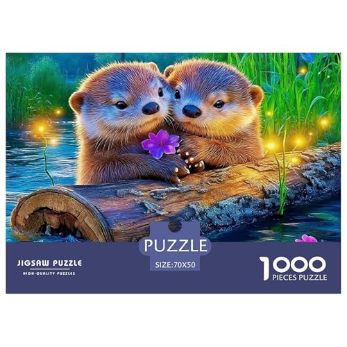 Meerkat 1000 Teilen Puzzle Für Erwachsene Und Kinder Ab 12 Jahren Kreative Unterhaltung Spaß Klassisches Premium Quality Familienspiel Geschenk Für Liebhaber Oder Freunde 70x50cm/1000pcs von GKWEQPQWK