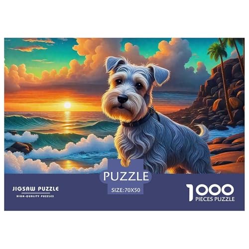 Netter Hund 1000 Teile Puzzle Für Erwachsene Und Kinder Ab 12 Jahren Herausforderndes Premium Quality Familienspiel Geschenk Für Liebhaber Oder Freunde 70x50cm/1000pcs Netter Hund 1000 Teile Puzzle Für Erwachsene Und Kinder Ab 12 Jahren Herausforderndes Premium Quality Familienspiel Geschenk Für Liebhaber Oder Freunde 70x50cm/1000pcs von GKWEQPQWK
