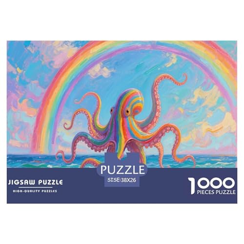 Octopus 1000 Teilen Puzzle Für Erwachsene Und Kinder Kreative Unterhaltung Spaß Klassisches Geschicklichkeitsspiel Für Die Ganze Familie Familienspiel Geschenk Für Liebhaber Oder Freunde 38x26cm/1000 Octopus 1000 Teilen Puzzle Für Erwachsene Und Kinder Kreative Unterhaltung Spaß Klassisches Geschicklichkeitsspiel Für Die Ganze Familie Familienspiel Geschenk Für Liebhaber Oder Freunde 38x26cm/1000 von GKWEQPQWK